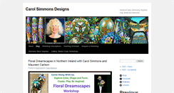 Desktop Screenshot of carolsimmonsdesigns.com